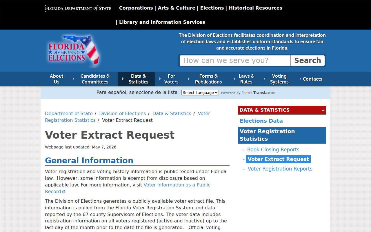 Palm Bay neighbors research with Florida voter extract